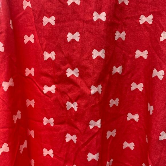 kate spade Dream A Little Dream Sleep Tank Dress in Red & White Size Small - Picture 5 of 5